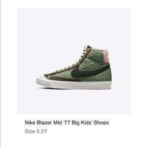 Nike Blazer Mid ‘77 Big Kids’ Shoes